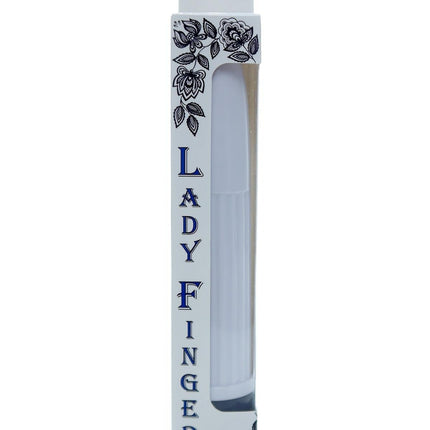 Bossoftoys - 46-00021 - Mini vibrator - Lady finger - 13 cm - dia 2.5 cm - White - Window color box