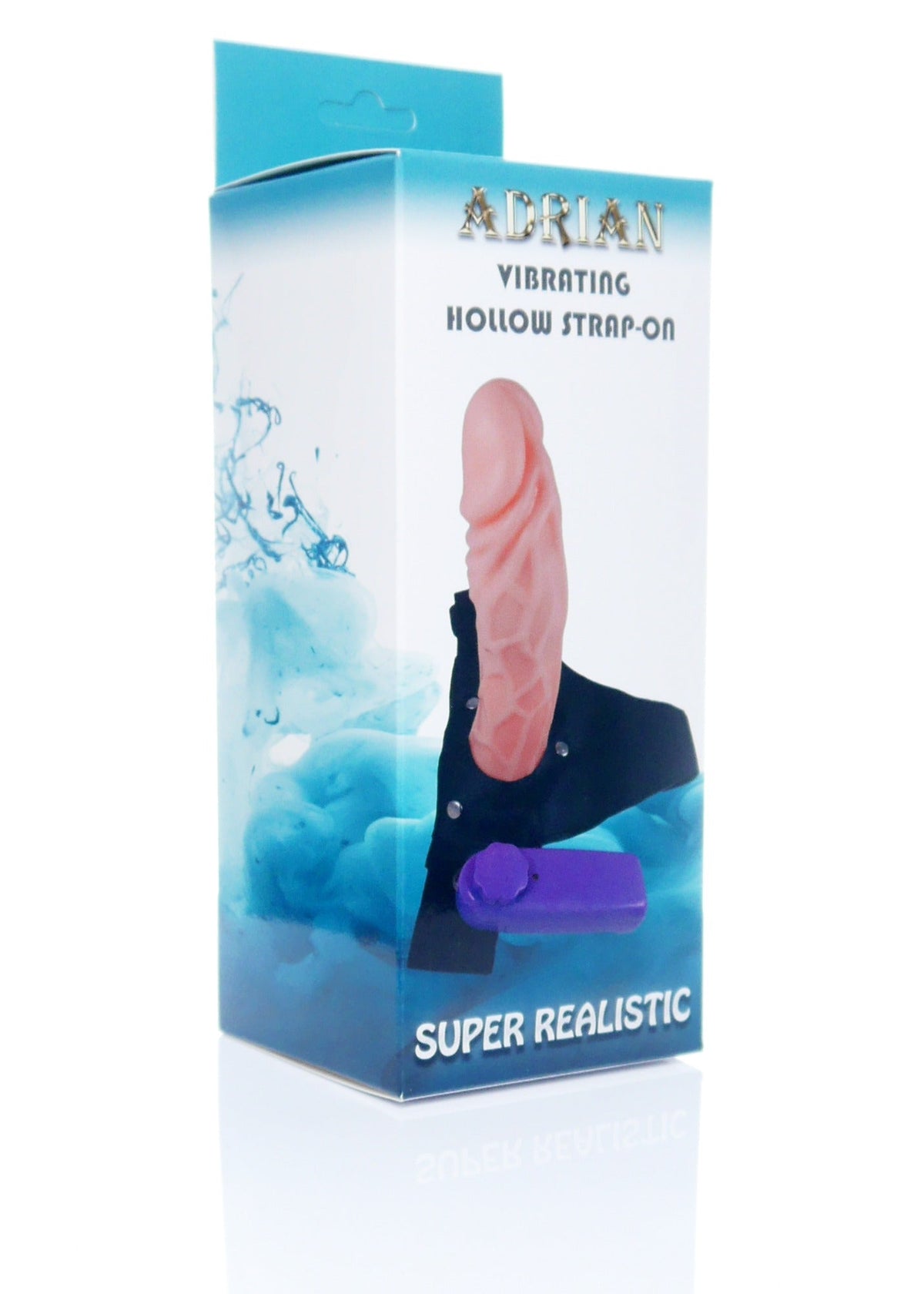 Adrian Vibrierender Strap-on 16 cm