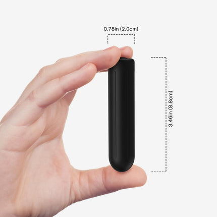 Bossoftoys - 52-00004 - Powerful Rock Bullet - USB rechargeable - 9 vibration modes - mat black