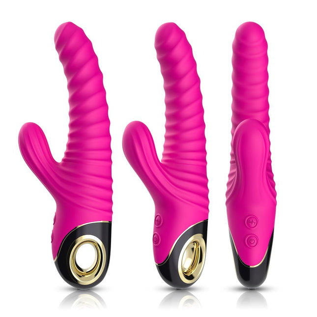 Bossoftoys - Eternity pink - vibrator - G-spot - 52-00019 - separate motors - USB rechargeable - 100% waterproof - 9 vibration modes