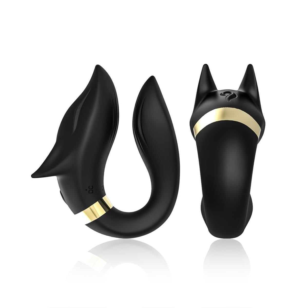 Fox Black - USB - 9 Vibrationsstufen - Luxuriöse Geschenkbox - Schwarz
