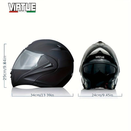 BHR Motor Helm Zwart