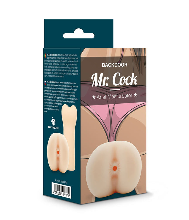 MVW Mr. Cock Deep Throat Masturbator - Ultra Realistic Mouth - Flesh