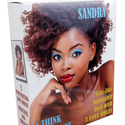 Bossoftoys Sandra Blow Up love Doll - Black Woman - 59-00009