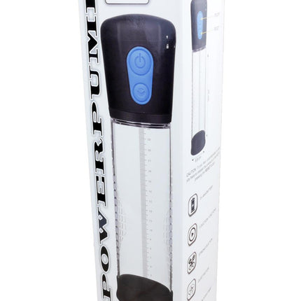 Bossoftoys - 60-00012 - Power Electric Pump - Automatic Penispump - Vacuum pump - Big size 28,5 cm - dia 6,9 cm - Colour box