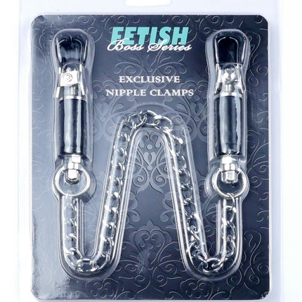 Bossoftoys - 61-00020 - Stimulator- Exclusive Nipple Clamps No. 12 - Strong Blister