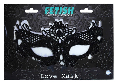 Bossoftoys - 61-00023 - Love Mask - Fetish Power - Kinky Mask - Black - Colour packing
