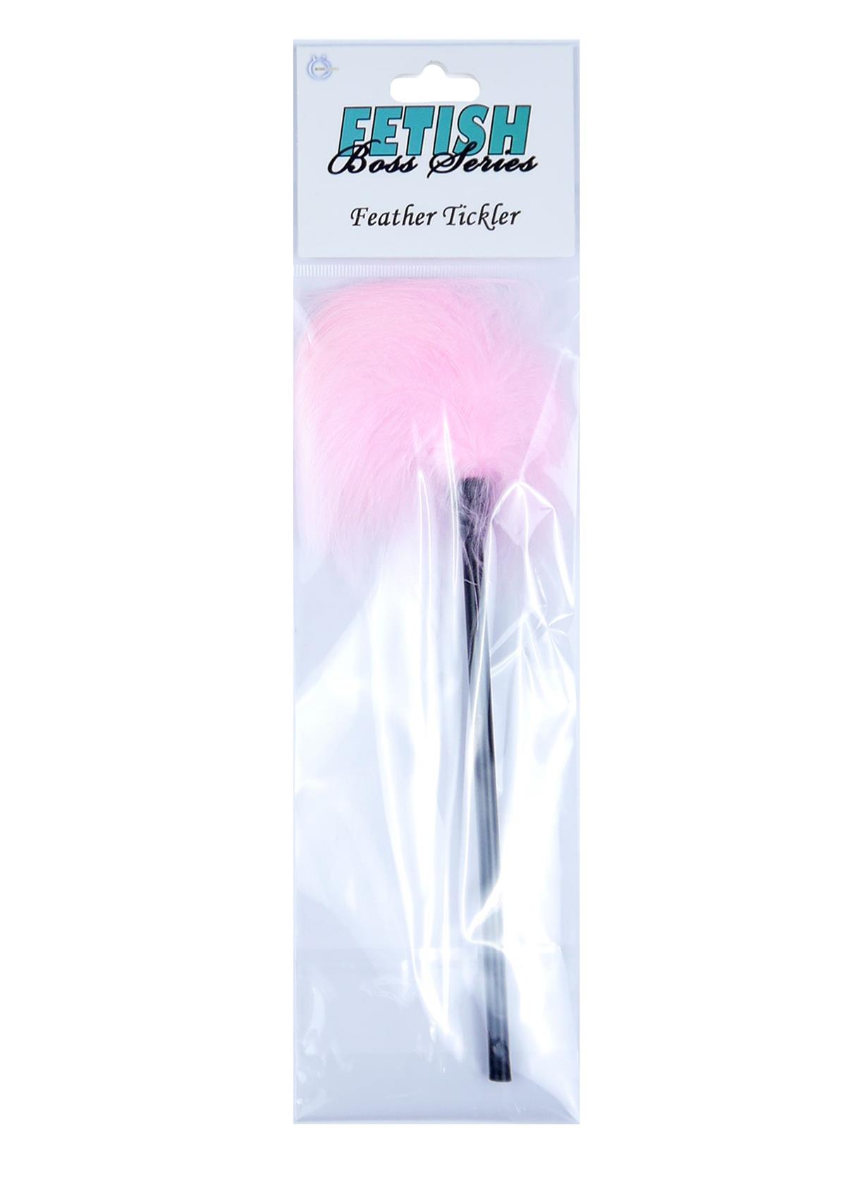Bossoftoys - 61-00028 - Feather Tickler - Fetish Power - Pink - Color Packing
