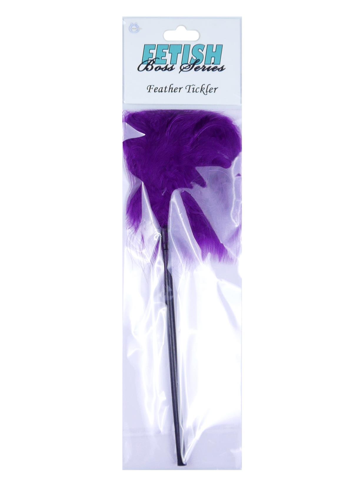 Bossoftoys - 61-00030 - Feather Tickler - Fetish Power - Purple - Colour Packing