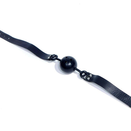 Bossoftoys - 61-00031 - Ball Gag - adjustable - breathable - attractive colour window box - black