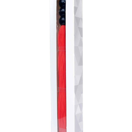 Bossoftoys Silicone whipp Red 10 inch / 26 cm - 61-00038 -attractive window color box