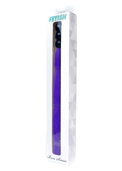 Bossoftoys Silicone whipp Purple 10 inch / 26 cm - 61-00039 - Color box