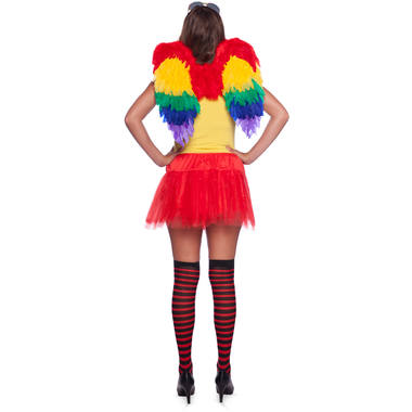 Schitterende Regenboog Pride Engelen Vleugels - 60cm Fantasievolle Accessoire voor Trots Evenementen en Verkleedpartijen