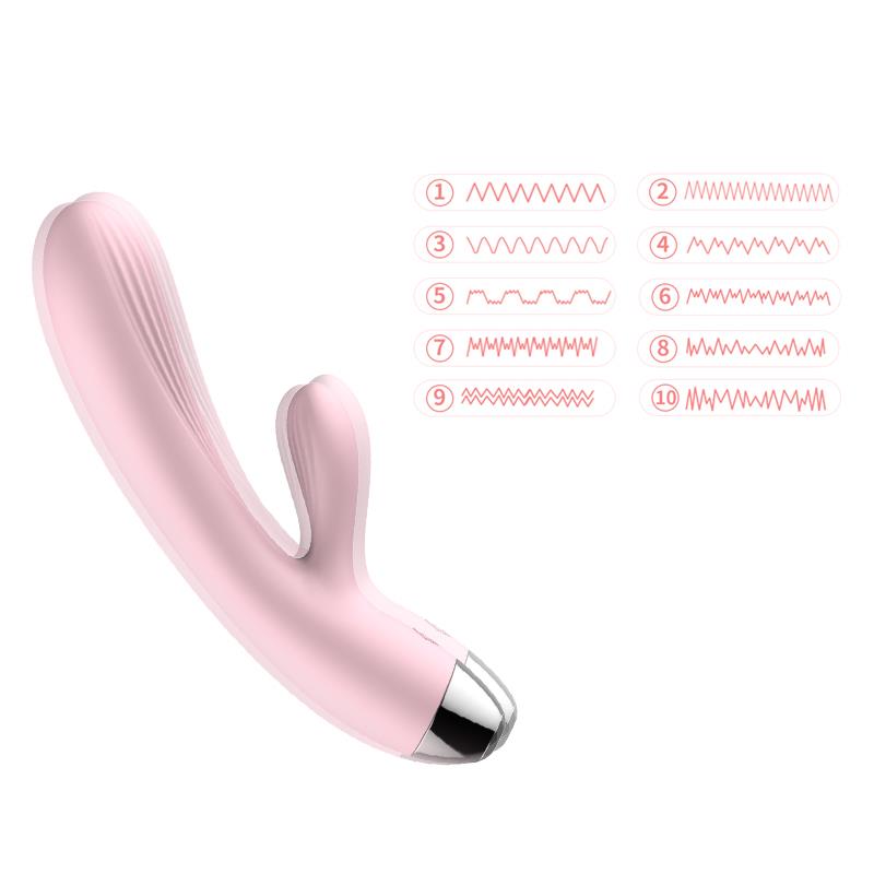 Design G-spot Vibrator - 22,4 cm - Warmtefunctie - 10 Functies - Oplaadbaar - Luxe Geschenkdoos - Roze