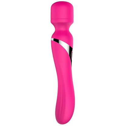 Dual Massager - Design G-spot Vibrator - 22,6 cm - 7 Pulsatiestanden en 7 Functies - Oplaadbaar - Breedte 3,2/4,2 cm - Luxe Geschenkdoos - Roze