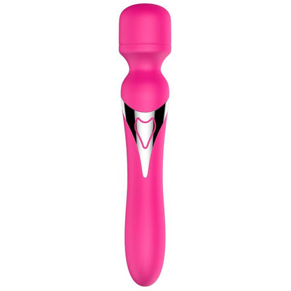 Dual Massager - Design G-spot Vibrator - 22,6 cm - 7 Pulsatiestanden en 7 Functies - Oplaadbaar - Breedte 3,2/4,2 cm - Luxe Geschenkdoos - Roze