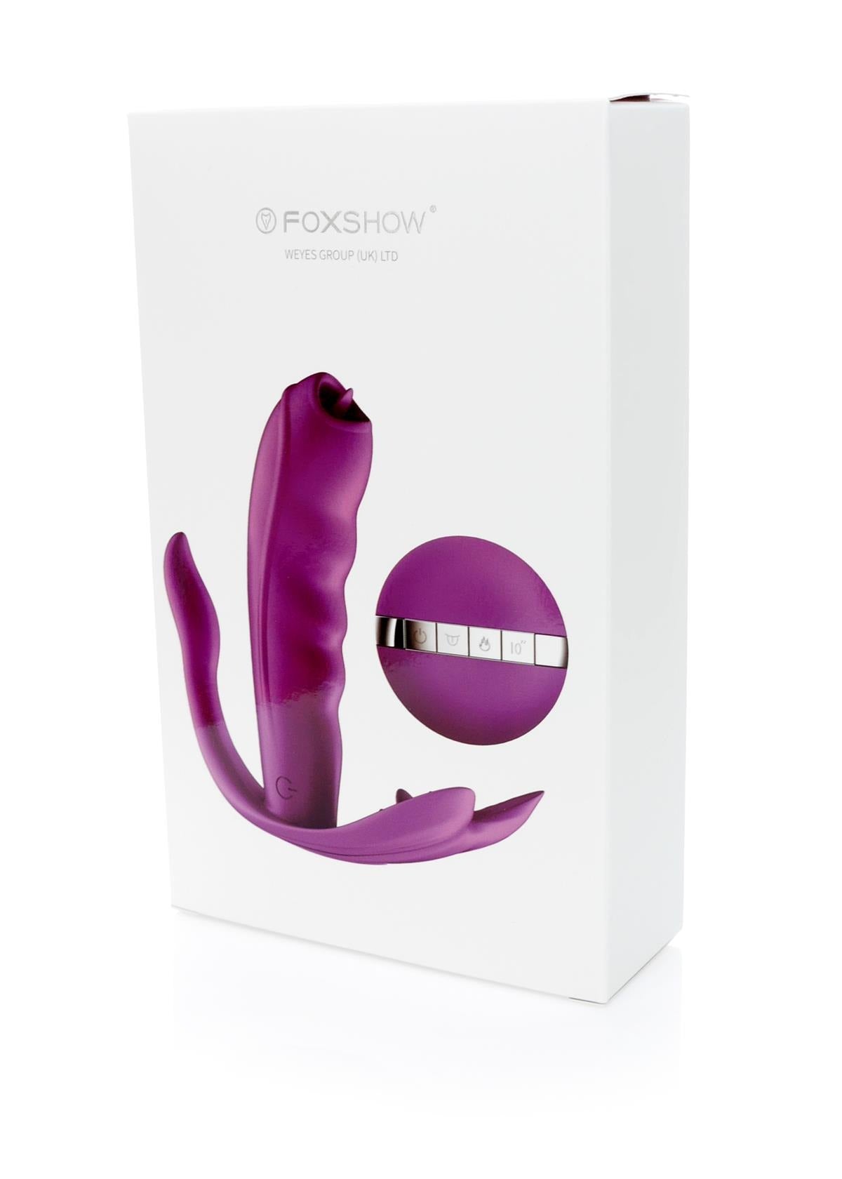 Panty Vibrator met Afstandsbediening Paars - 10 functies
