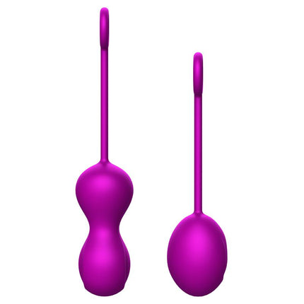 Kegelballen 3-Pack Set - Luxe Geschenkdoos - Paars - Geisha Ball Set