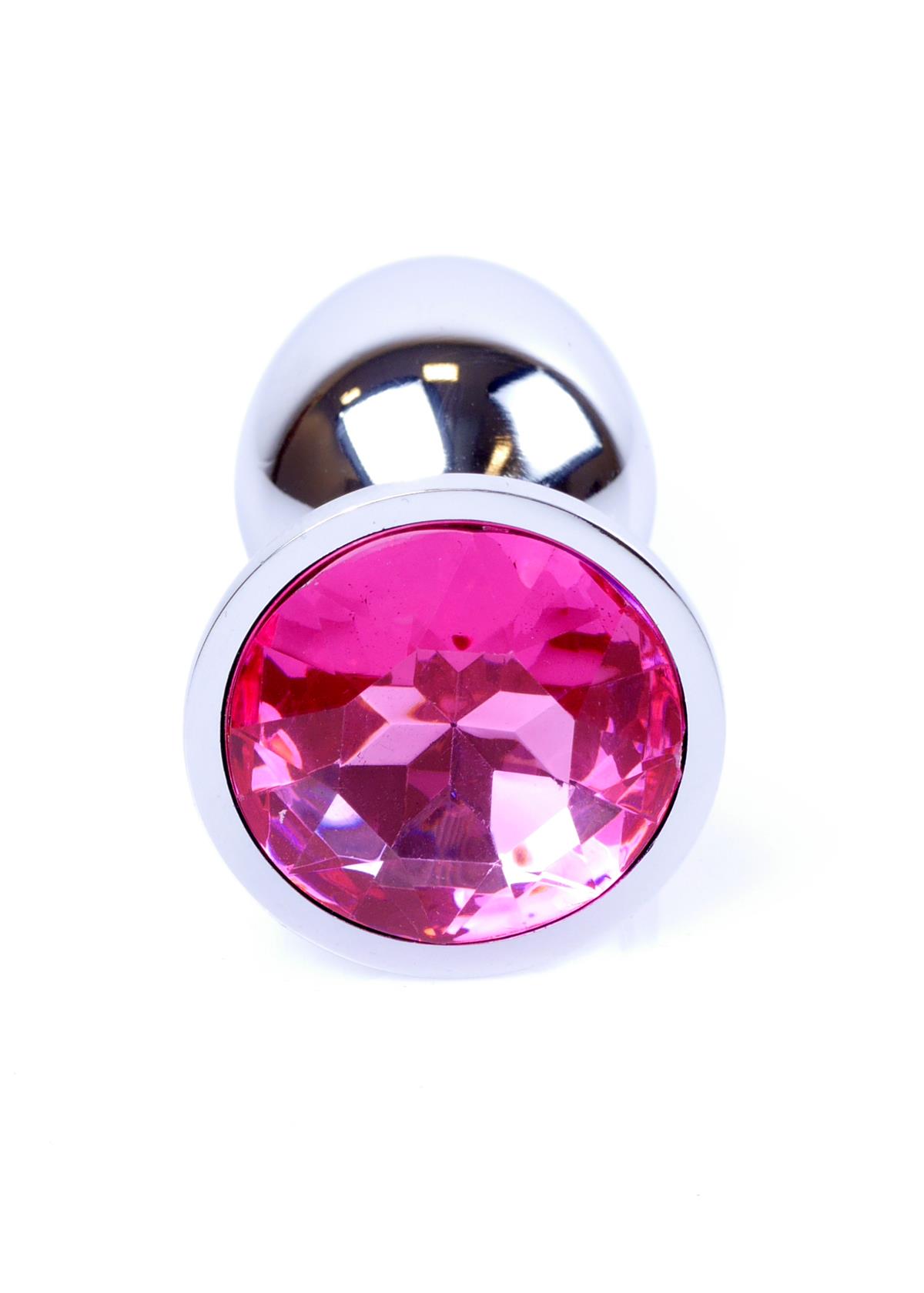 Bossoftoys - 64-00008 - Plug - Silver - Anal - Pink - colour windowbox