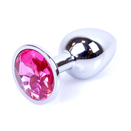 Bossoftoys - 64-00008 - Plug - Silver - Anal - Pink - colour windowbox