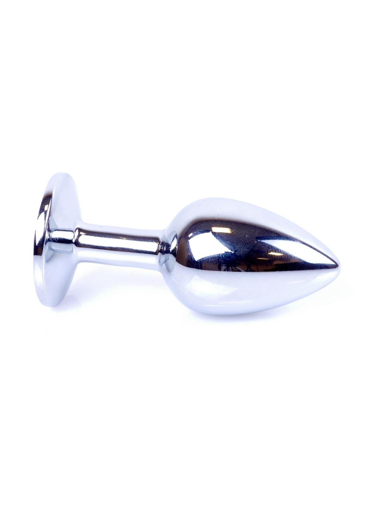 Bossoftoys Silver Plug Red - Anal - colour windowbox - 64-00016