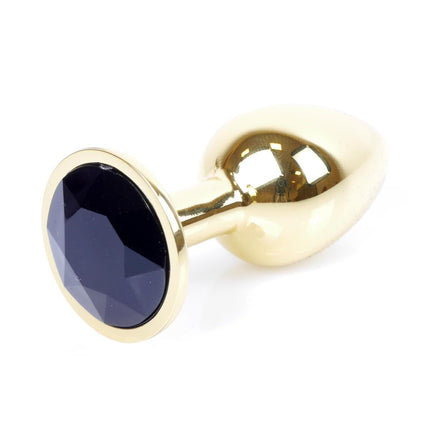 Bossoftoys - 64-00020 - Plug - Gold - Anal - Black - attractive window colour box