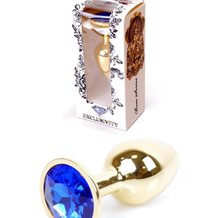 64-00023 dark blue gold plug