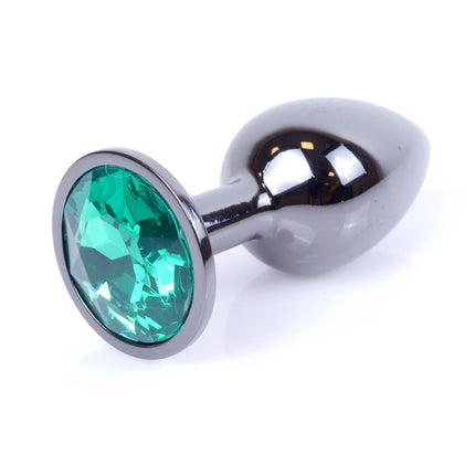Bossoftoys - 64-00033 - Plug - Dark Silver - Anal - Green