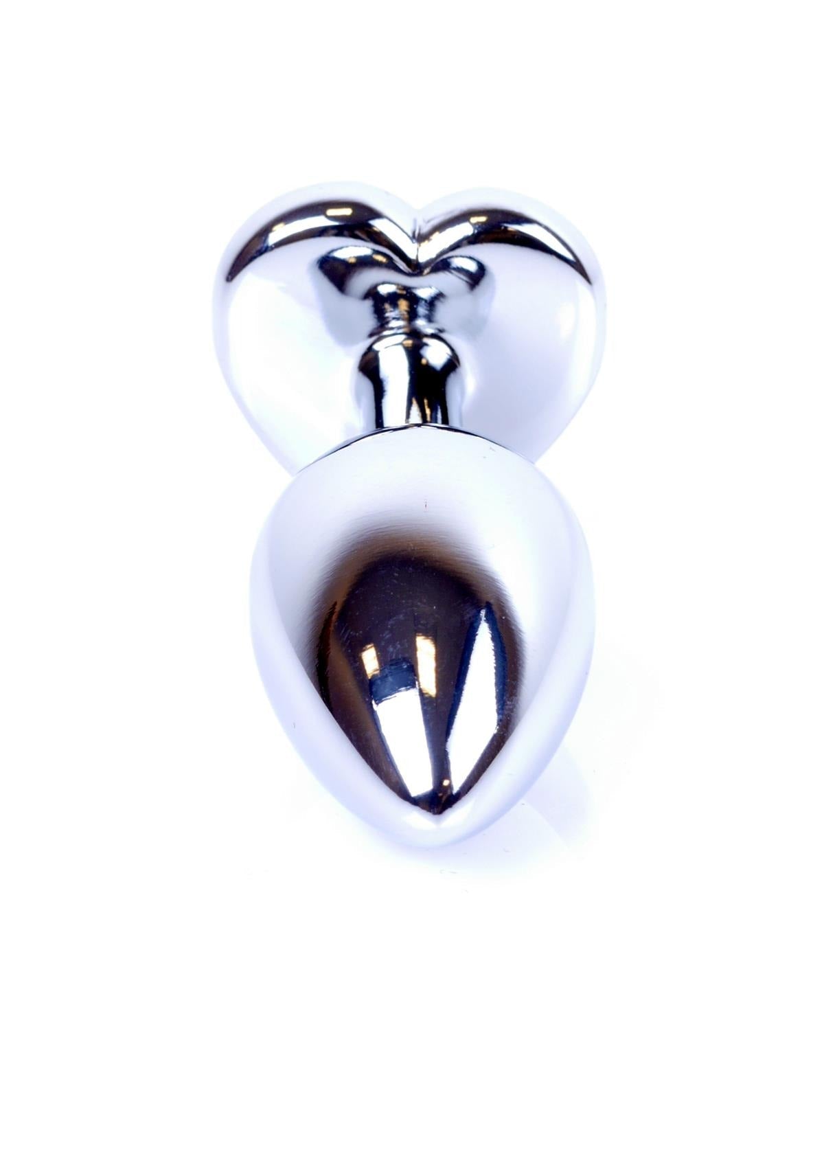 Bossoftoys Silver Plug Donkerblauwe Steen - lengte 7 cm dia 2,7 cm - 26-00091 - kleurdoos