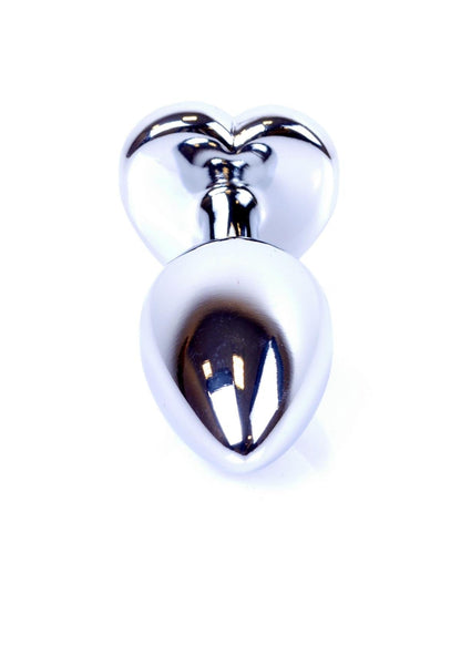 Bossoftoys Silver Plug Donkerblauwe Steen - lengte 7 cm dia 2,7 cm - 26-00091 - kleurdoos