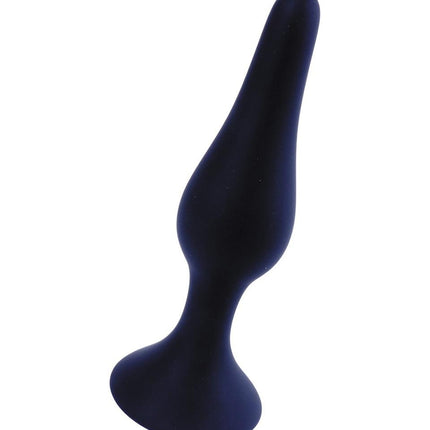 Bossoftoys - 64-00093 - silicone Plug - Black - Medium - 11 cm - dia 2,8 cm