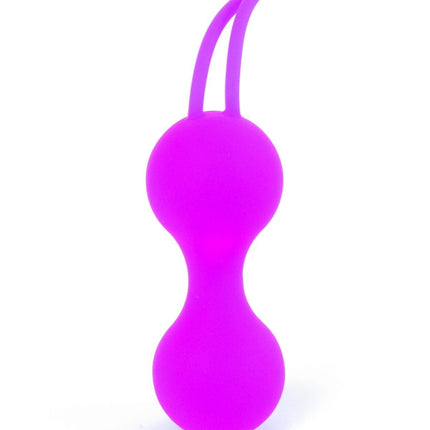 Bossoftoys - 64-00103 - Silicone kegal ball set  - 3 different styles - Pink