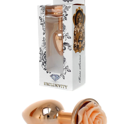 Bossoftoys - 64-00128 - Plug - Rose Gold - Anal - Rose - Peach