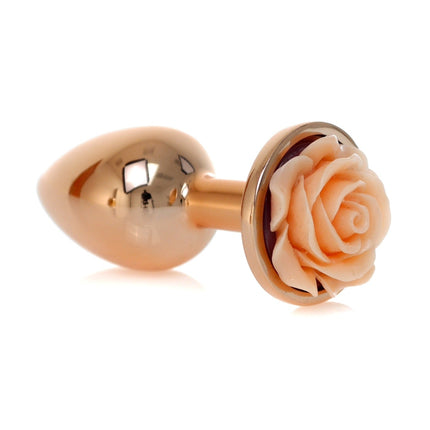 Bossoftoys - 64-00128 - Plug - Rose Gold - Anal - Rose - Peach
