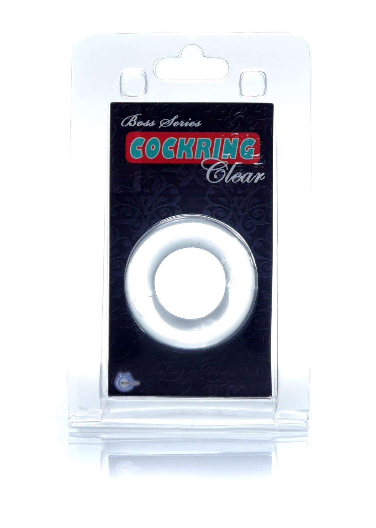 Cockring Flexibel Transparent - 4 cm, TPR