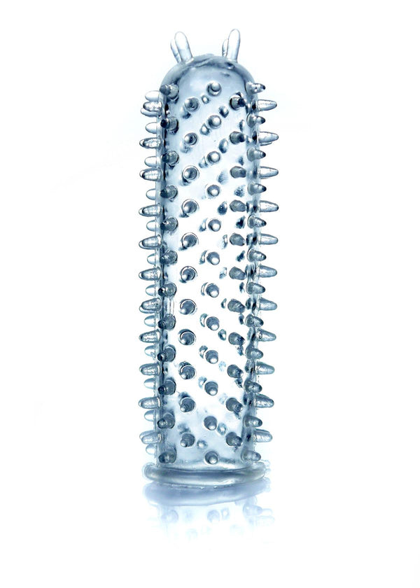 Penis Sleeve Transparant Flexibel Gel - 12 cm