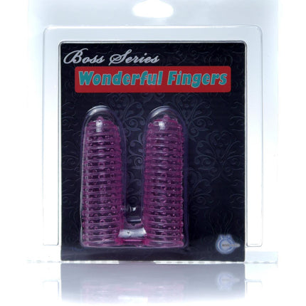 Bossoftoys - 67-00010 - Magic wonderful Fingers - flexibel tpr - Pink - Lenght 7,5 cm - strong blister