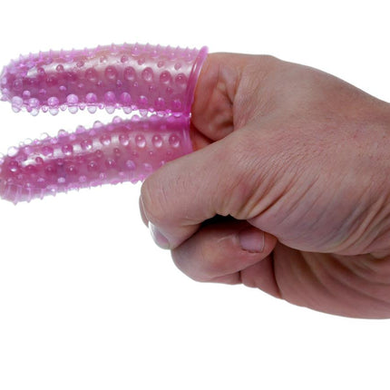 Bossoftoys - 67-00011 - Magic wonderful Fingers - flexibel tpr - Purple - Lenght 7,5 cm - strong blister