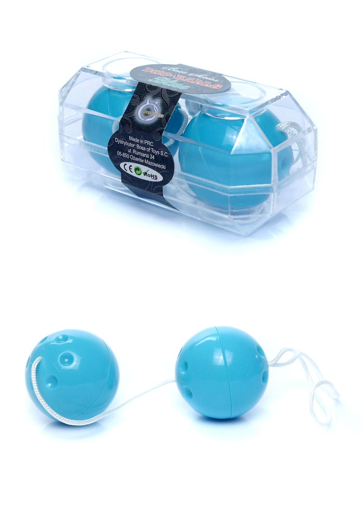 Kegelbälle Duo Blau