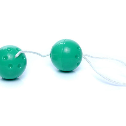 Bossoftoys - 67-00025 - Kulki - Duo-Balls green- Colour box