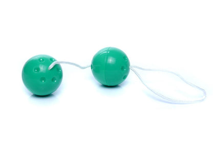 Bossoftoys - 67-00025 - Kulki - Duo-Balls green- Colour box