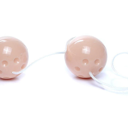 Bossoftoys - 67-00029 - Smart Duo Balls - Duo Kegal ball - Flesh - Colour box