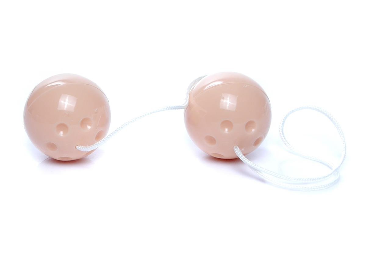 Bossoftoys - 67-00029 - Smart Duo Balls - Duo Kegal ball - Flesh - Color box