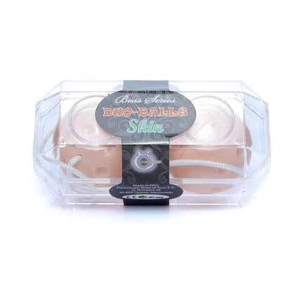Bossoftoys - 67-00029 - Smart Duo Balls - Duo Kegal ball - Flesh - Colour box