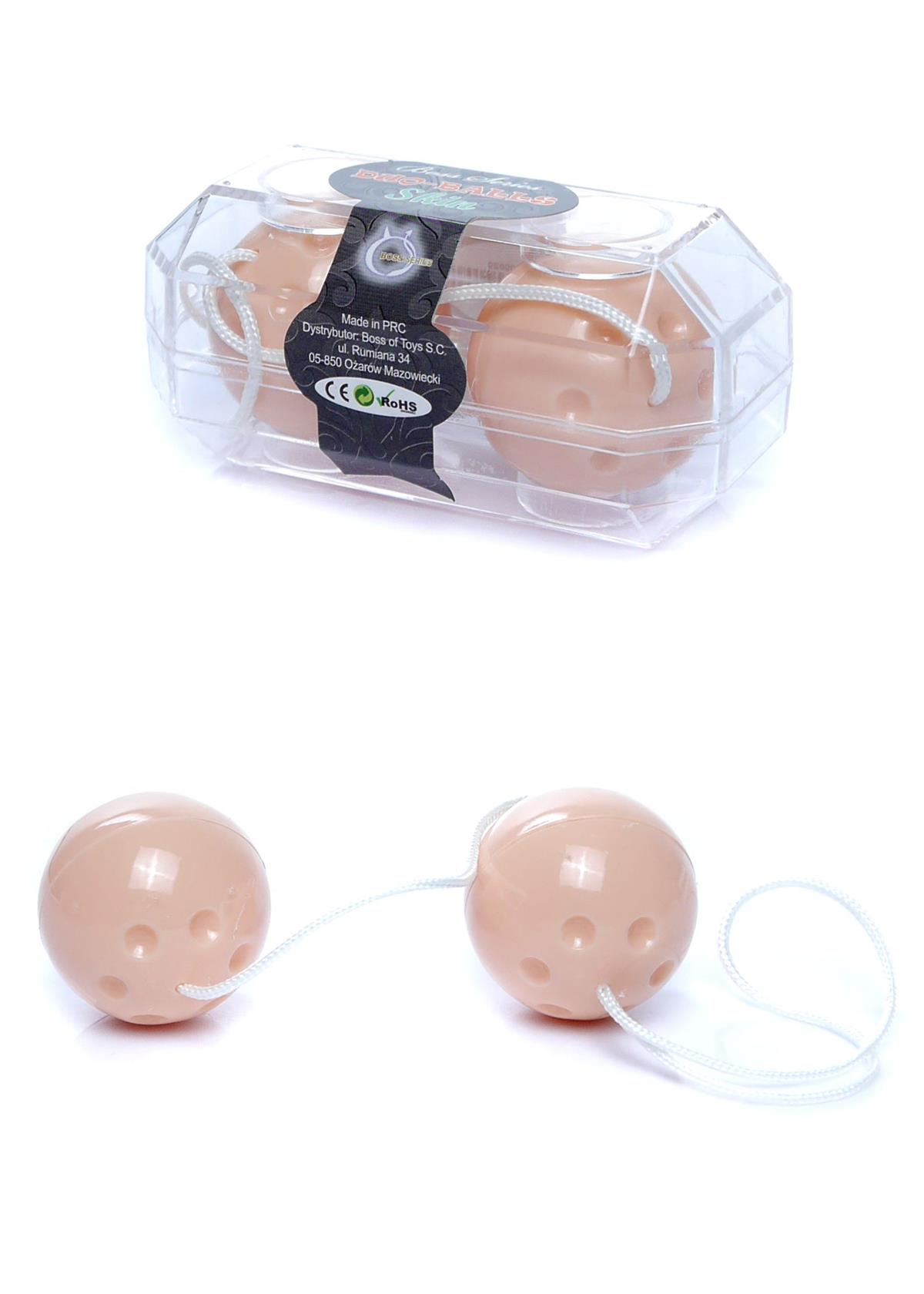 Smart Duo Balls Kegelballchen Hautfarbe