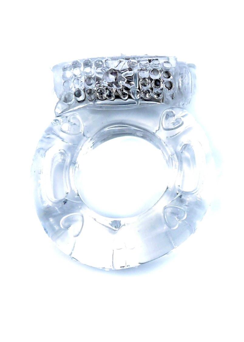 Vibrerende Cockring Transparant