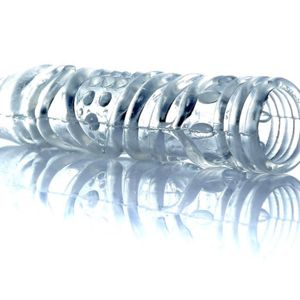 Bossoftoys - 67-00052 - Penis extender - flexible Gel - Penis Sleeve Clear - Lenght 12 cm - clear box