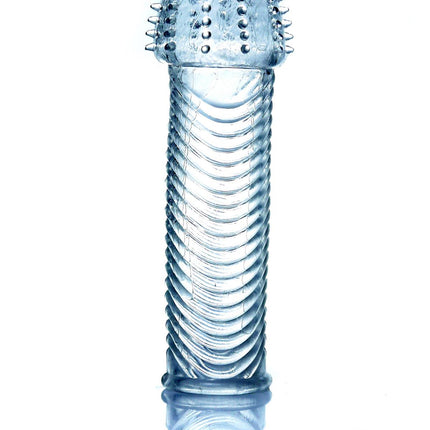Bossoftoys - 67-00053 - Penis extender - flexible Gel - Penis Sleeve Clear - Lenght 14 cm - clear box