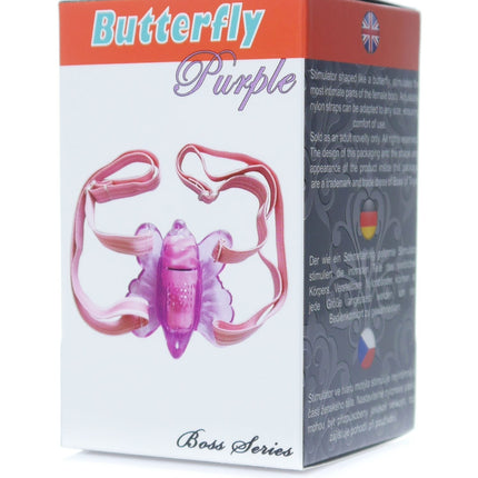 Bossoftoys - 67-00056 - Stimulator - Butterfly - Purple
