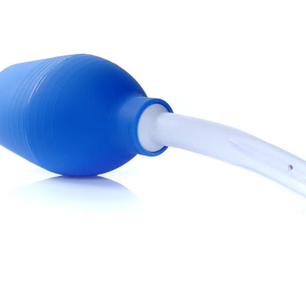 Bossoftoys - 67-00057 - Anal Douche XL - Anal Douche - 330 ML - Blue - 26 cm - dia 7,5 cm - nozzle dia 2 cm